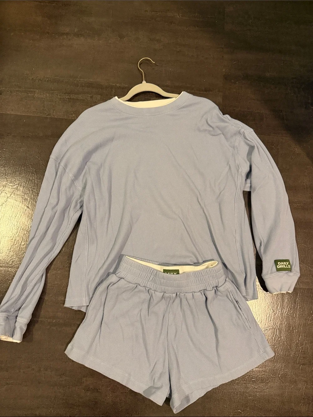 Daily Drills Layer Thermal Long Sleeve Top & Boxer Thermal Short Set - Picture 1 of 3